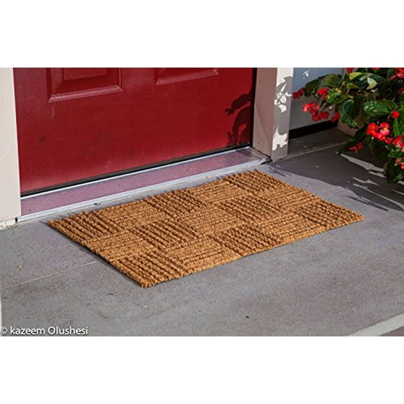 Welcome Guests with Outdoor Heavy Duty Doormats 24 X 60 Kempf Natural Coco Coir Outdoor doormats with Black Border Keep Your House/Office Clean Welcome Guests with Outdoor Heavy Duty Doormats 24 X 60 Kempf Natural Coco Coir Outdoor doormats with Black Border Keep Your House/Office Clean